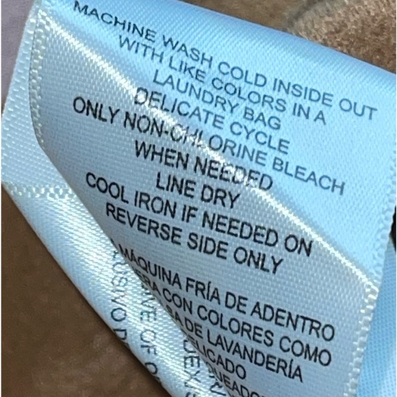 ZAC & RACHEL PETITE HIGH RISE PANTS FAUX-SUEDE WOMENS SLIM TAN COLOR SIZE PLARGE - Picture 12 of 16